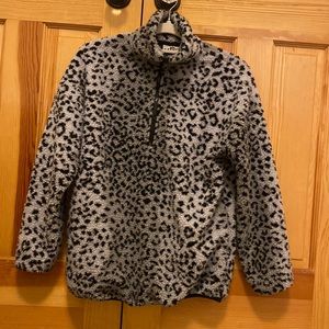 Black and white sweater